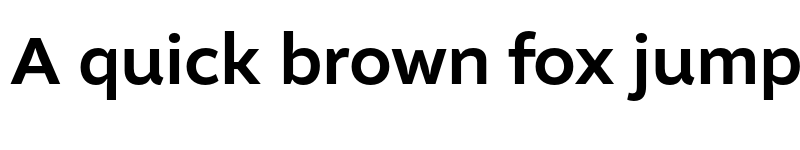 Preview of Altivo Medium font