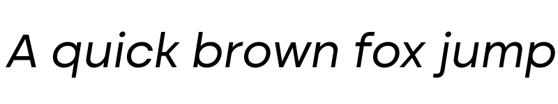 Preview of Altone Trial Oblique font