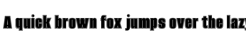 Preview of Alumni Sans Collegiate One Regular font