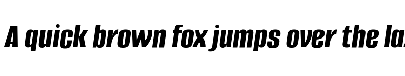 Preview of Alumni Sans ExtraBold Italic font