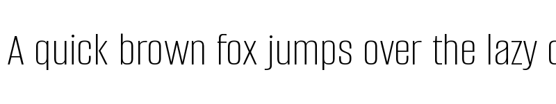 Preview of Alumni Sans ExtraLight font