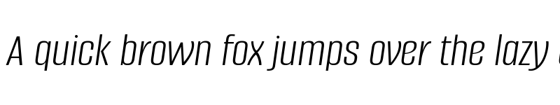 Preview of Alumni Sans Light Italic font