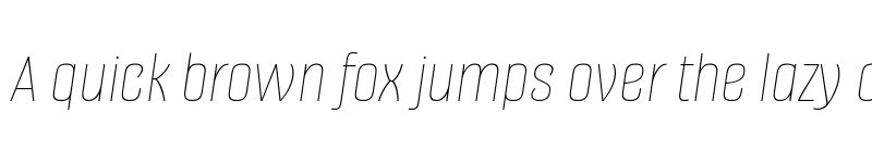 Preview of Alumni Sans Pinstripe Italic font