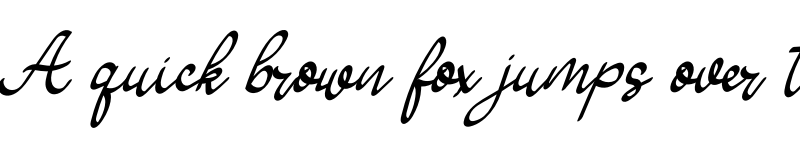 Preview of Alvanesa Regular font