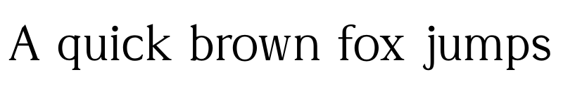 Preview of Alvarado Light font