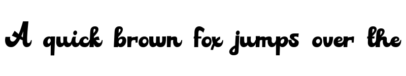 Preview of Alvardo Regular font