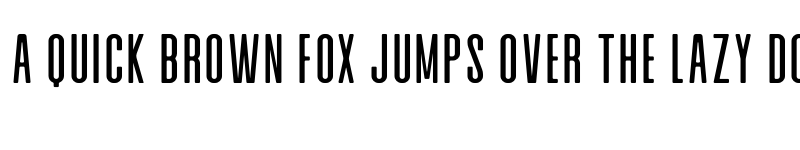 Preview of Alvaro Condensed font