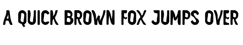 Preview of ALVATER Rough Regular font