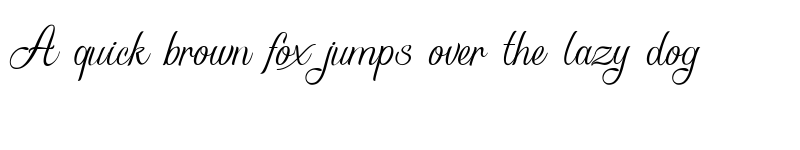 Preview of Alvenda Regular font