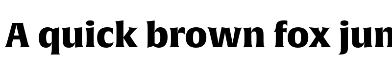 Preview of Alverata Informal Black font