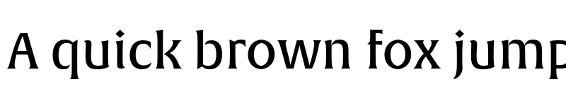 Preview of Alverata Irregular Medium font