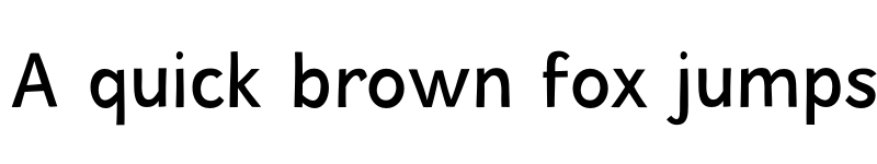 Preview of Alvilde Regular font