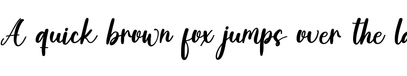 Preview of Always Regular font