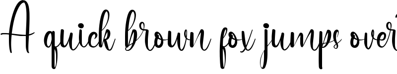 Preview of Always There Demo Regular font