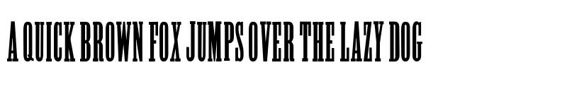 Preview of Alycidon Condensed font