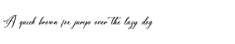 Preview of Amalfina Shinndy Regular font