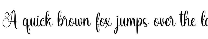 Preview of Amanda Sunshine Regular font