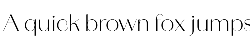 Preview of Amandine Light font