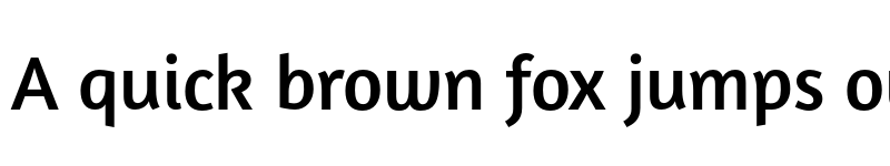 Preview of Amaranth Regular font