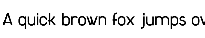 Preview of Amateur Regular font