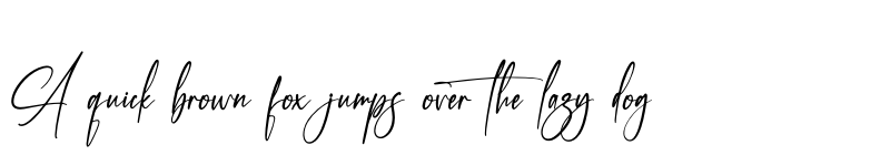 Preview of Amatha Story Regular font