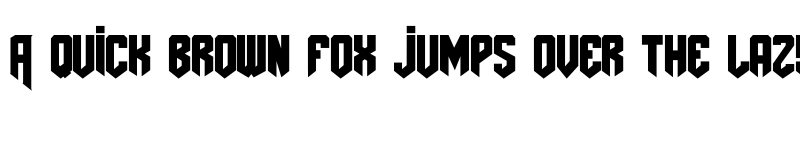 Preview of AmazDooMRight2 Regular font