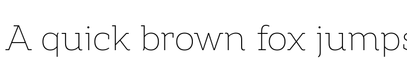 Preview of Amazing Slab Trial Extralight font