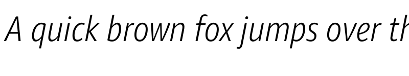 Preview of Amazon Ember Cd RC Light Italic font