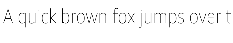 Preview of Amazon Ember Cd RC Thin font