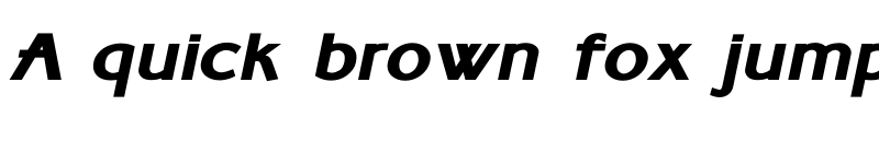 Preview of Ambassadore Bold Italic font