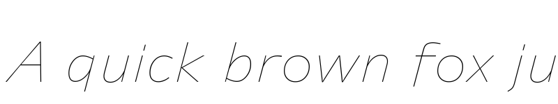 Preview of Ambiguity Generous Regular font