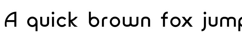 Preview of Amblas Regular font