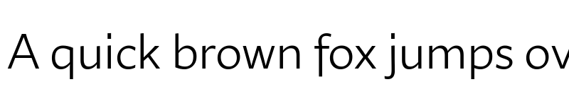 Preview of Ambra Sans Text Trial Book font