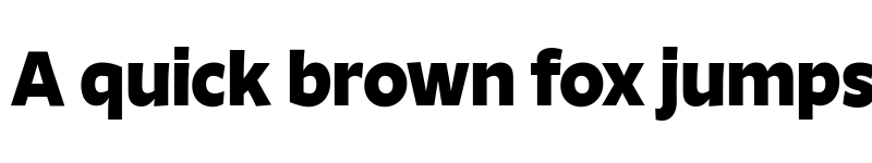 Preview of Ambra Sans Trial Extrabold font