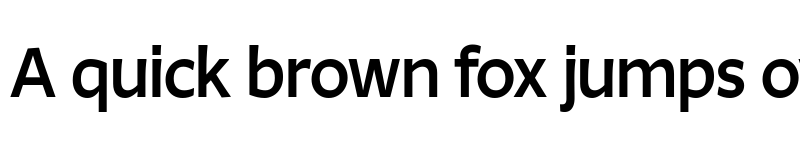 Preview of Ambra Sans Trial Medium font