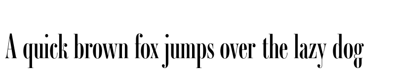 Preview of Ambroise Std Francois Demi font