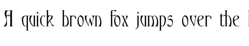 Preview of Ambrosia Regular font