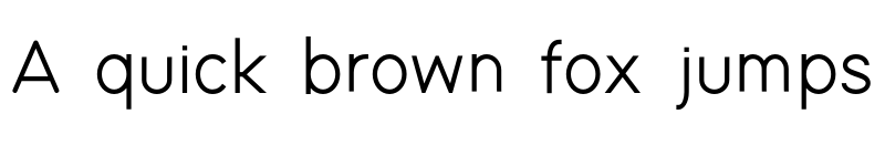 Preview of AMCCD normal font