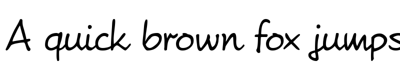 Preview of Amelies Zettelwirtschaft AH Regular font