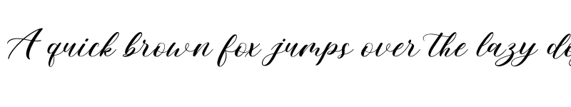 Preview of Amellyta Regular font