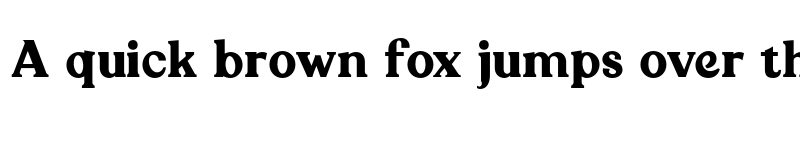 Preview of American Average Regular font