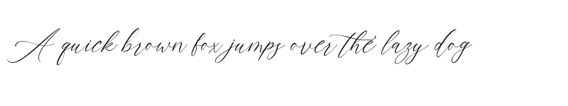 Preview of American Cloudie Regular font