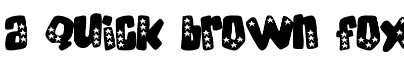 Preview of American Donuts Regular font