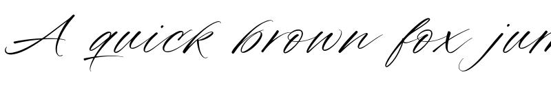 Preview of American Dreams Regular font