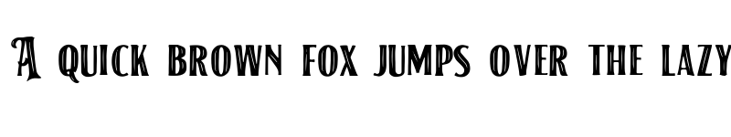 Preview of American Label Strip Regular font