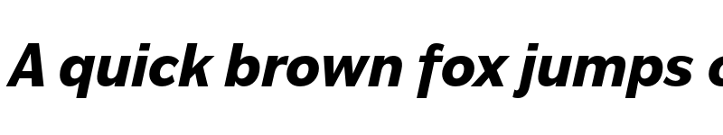 Preview of Americane Bold Italic font