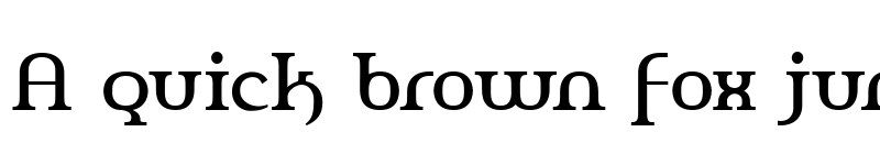 Preview of Amerika Regular font