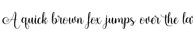 Preview of Amerthin Regular font