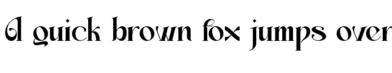 Preview of Amgior Regular font