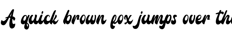 Preview of Amigos Script Regular font